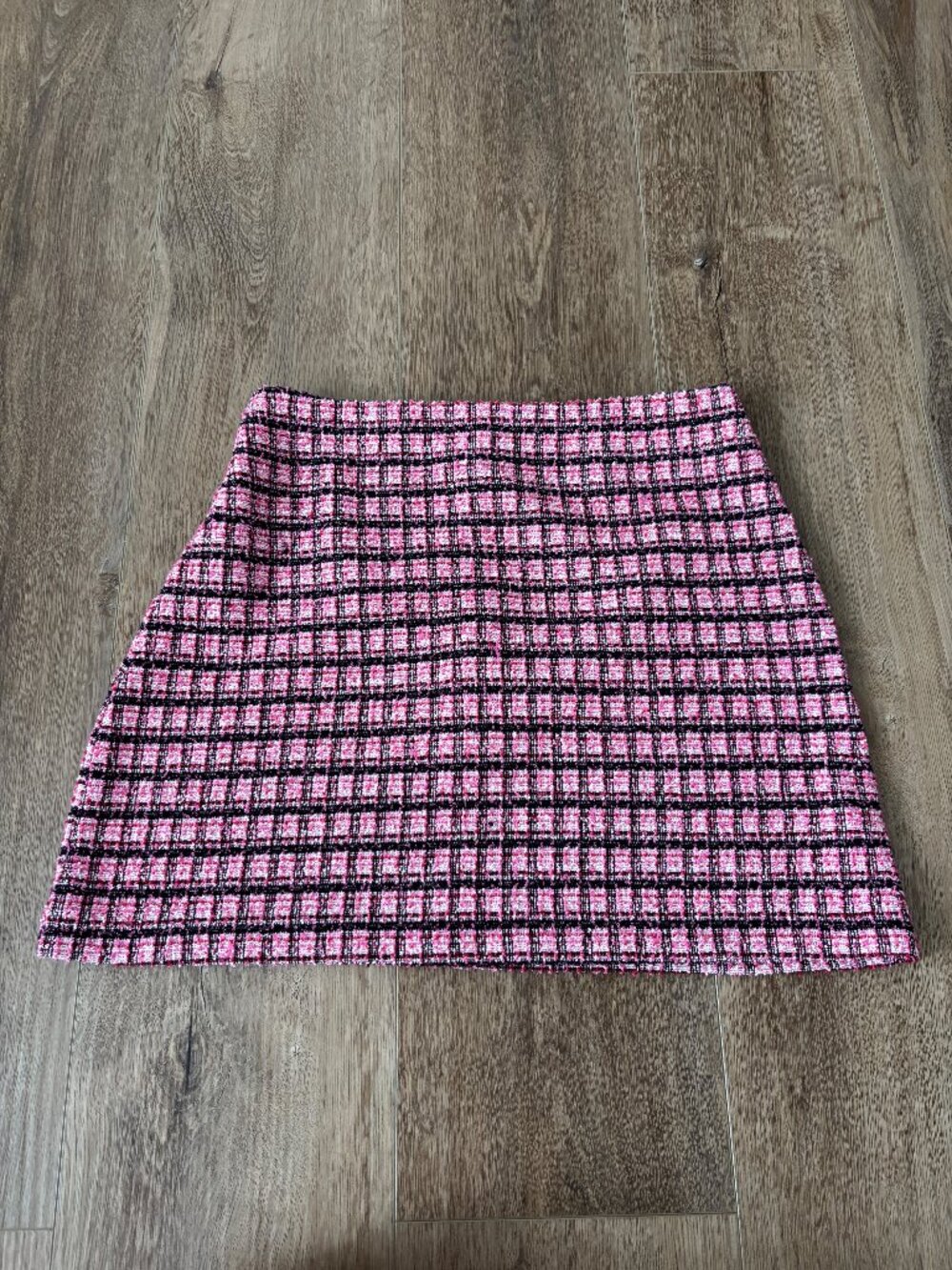 Urban Outfitters Pink Plaid Miniskirt - Size Small
